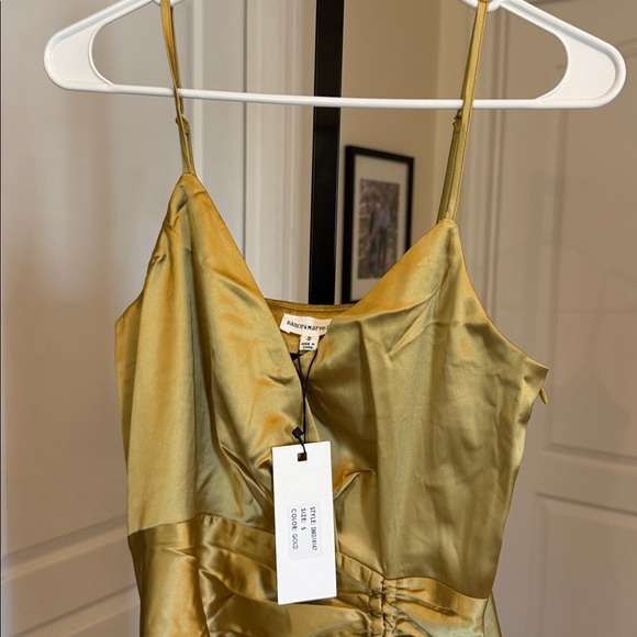 Dance & Marvel Gold Dress - Size S NWT - Picture 2 of 5